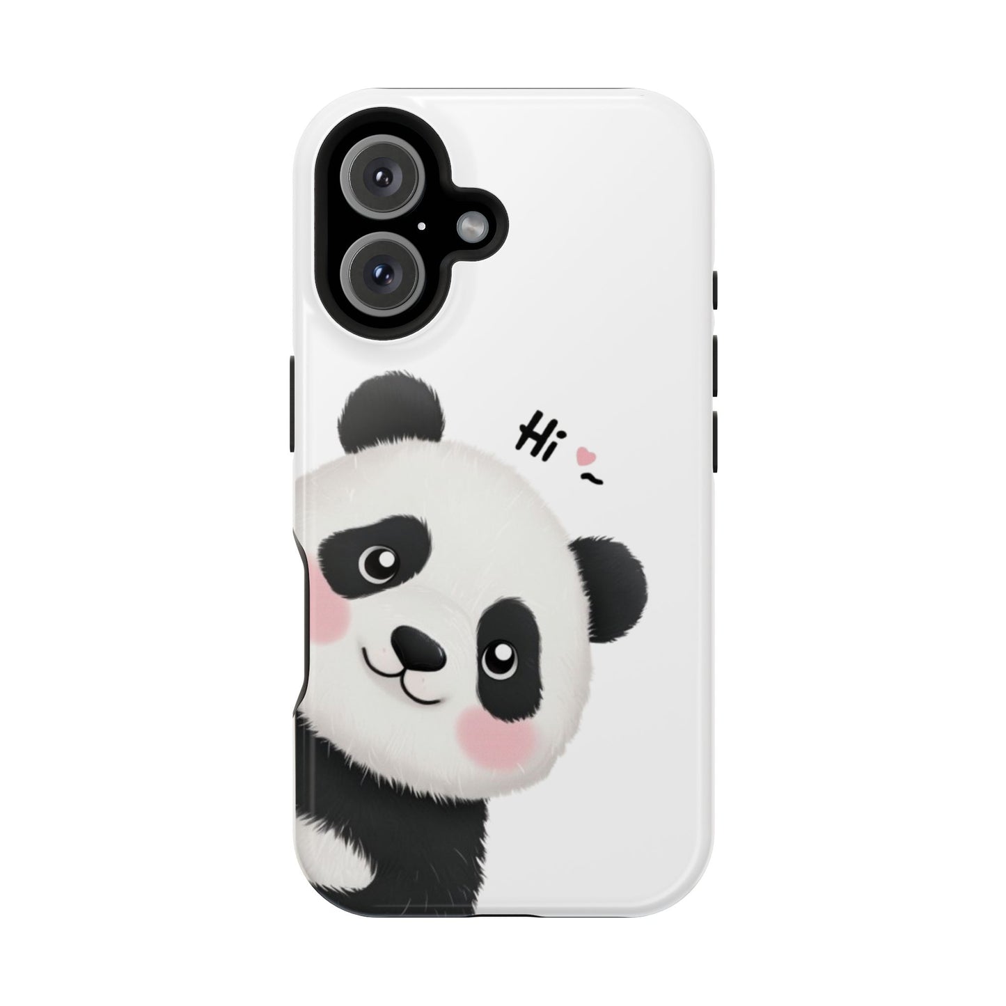 "Cute Panda" Magnetic Phone Cases for iPhones