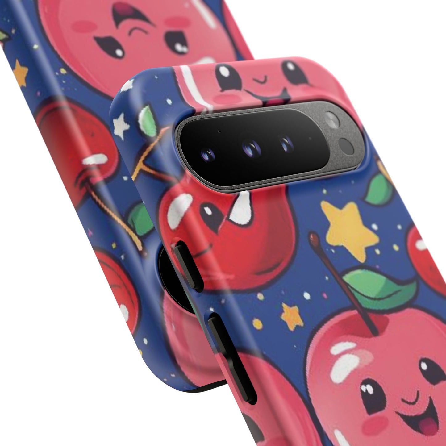 "Cute Cherry In The Sky" Phone Case, Tough Cases - iPhone, Samsung Galaxy, and Google Pixel