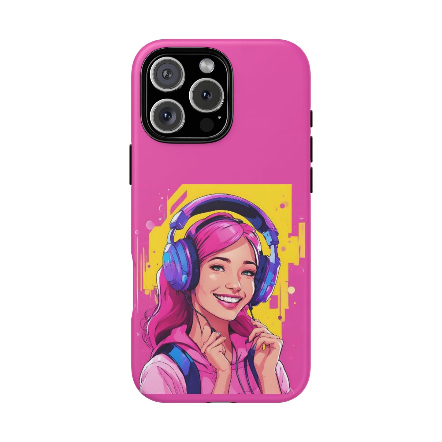 "Gamer Girl" Pink Phone Case – Stylish & Ultra-Durable!Toug Cases. iPhone, Samsung Galaxy, Google Pixel