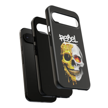 Rebel Skull Phone Case - Black