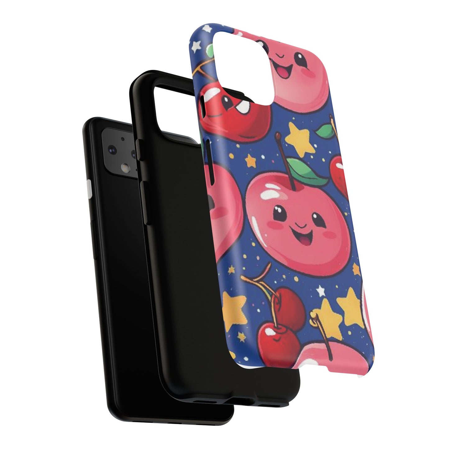 "Cute Cherry In The Sky" Phone Case, Tough Cases - iPhone, Samsung Galaxy, and Google Pixel