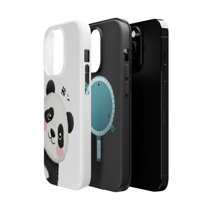 "Cute Panda" Magnetic Phone Cases for iPhones