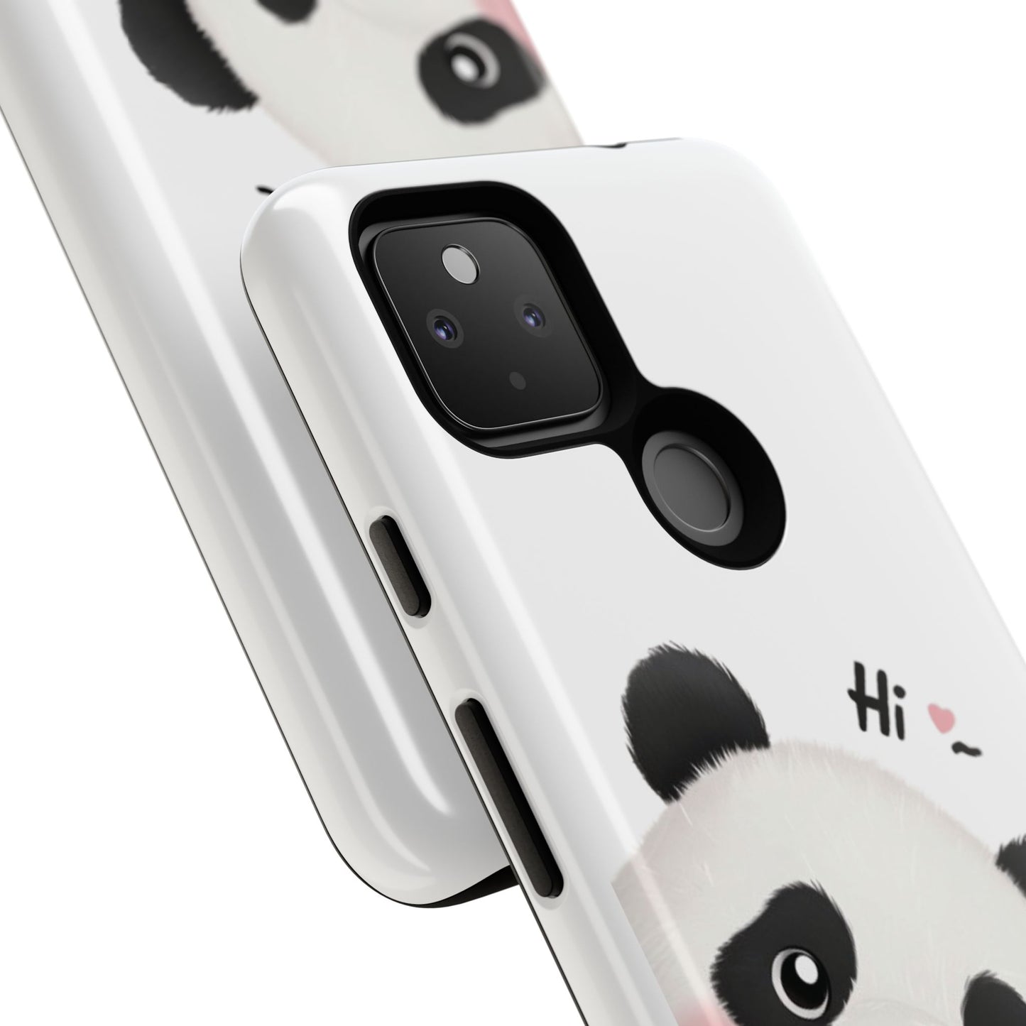 "Hi Cute Panda" Phone Case for iPhone, Samsung Galaxy, and Google Pixel devices