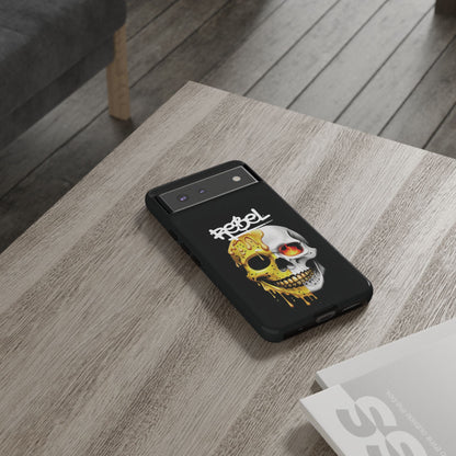 Rebel Skull Phone Case - Black