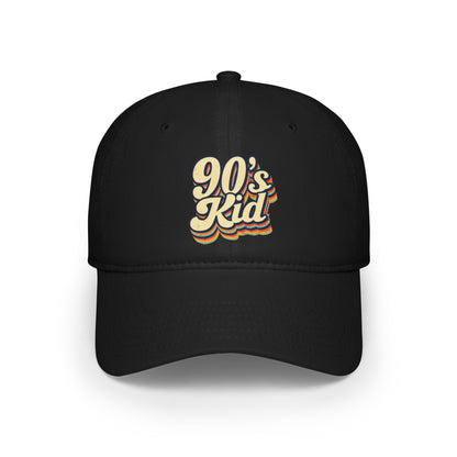 "90's Kid" Low Profile Baseball Cap