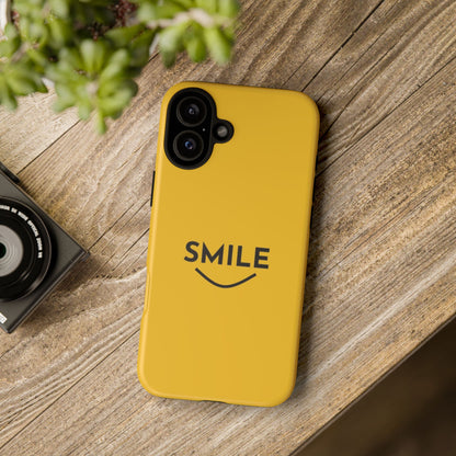 "Smile" Phone Case - For iPhone, Samsung Galaxy, and Google Pixel devices - Premium-quality with ddurability and protection