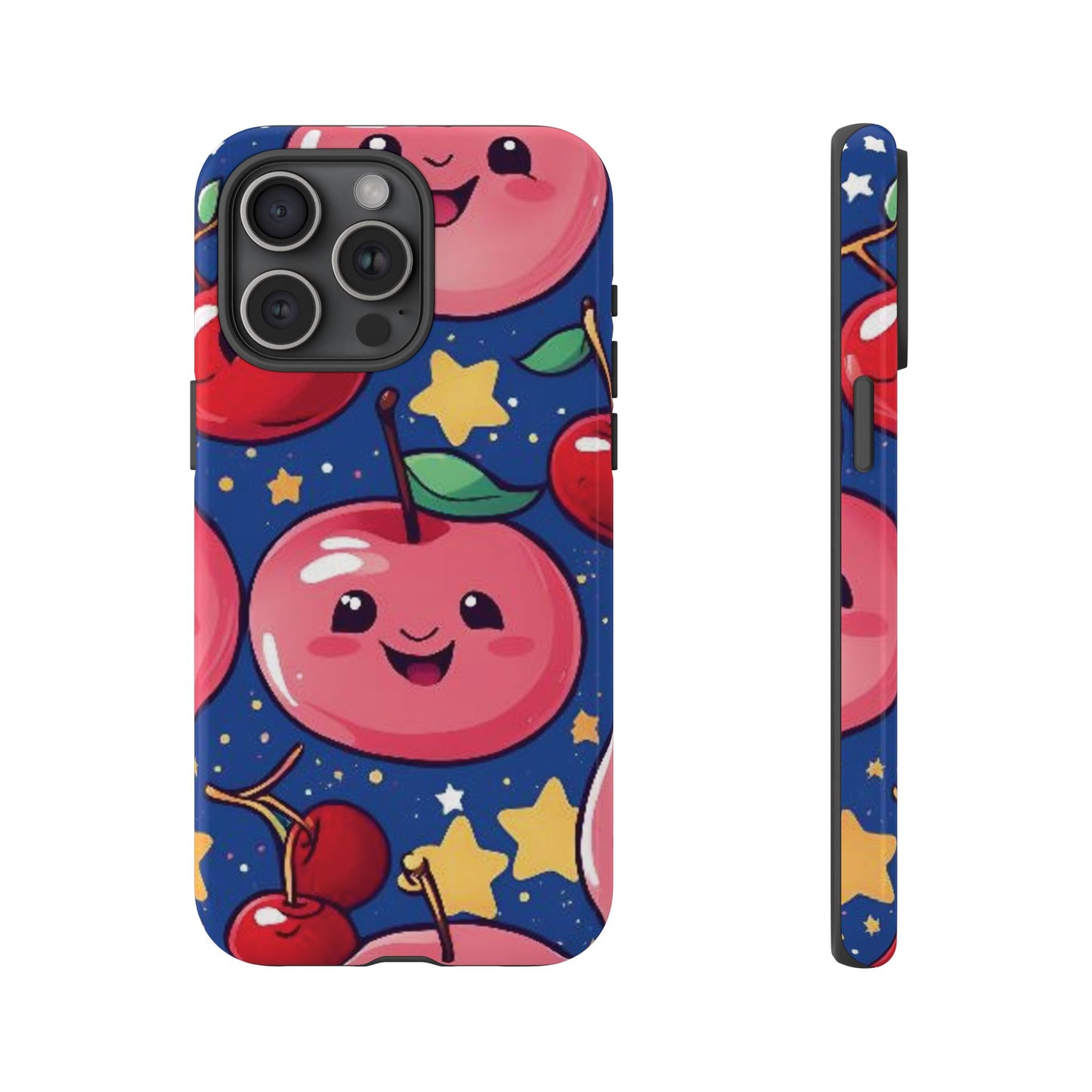 "Cute Cherry In The Sky" Phone Case, Tough Cases - iPhone, Samsung Galaxy, and Google Pixel