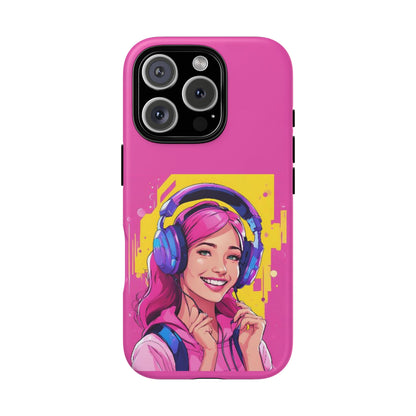 "Gamer Girl" Pink Phone Case – Stylish & Ultra-Durable!Toug Cases. iPhone, Samsung Galaxy, Google Pixel