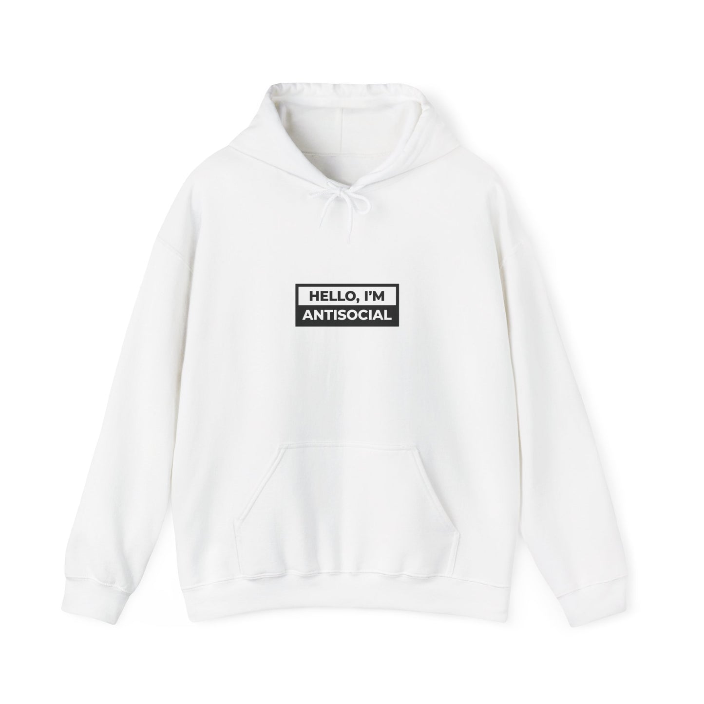 "Hello I'm Antisocial" Hoodie