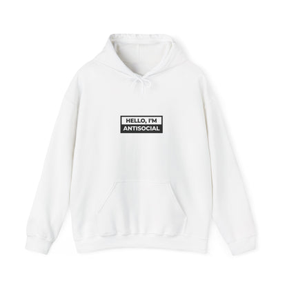 "Hello I'm Antisocial" Hoodie