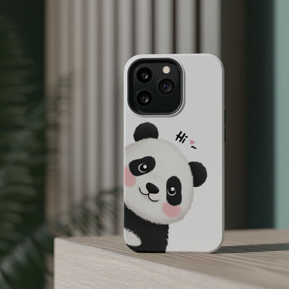 "Cute Panda" Magnetic Phone Cases for iPhones