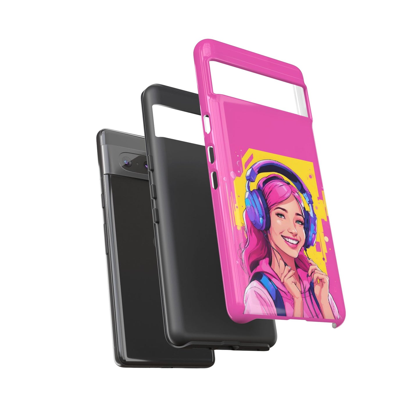 "Gamer Girl" Pink Phone Case – Stylish & Ultra-Durable!Toug Cases. iPhone, Samsung Galaxy, Google Pixel