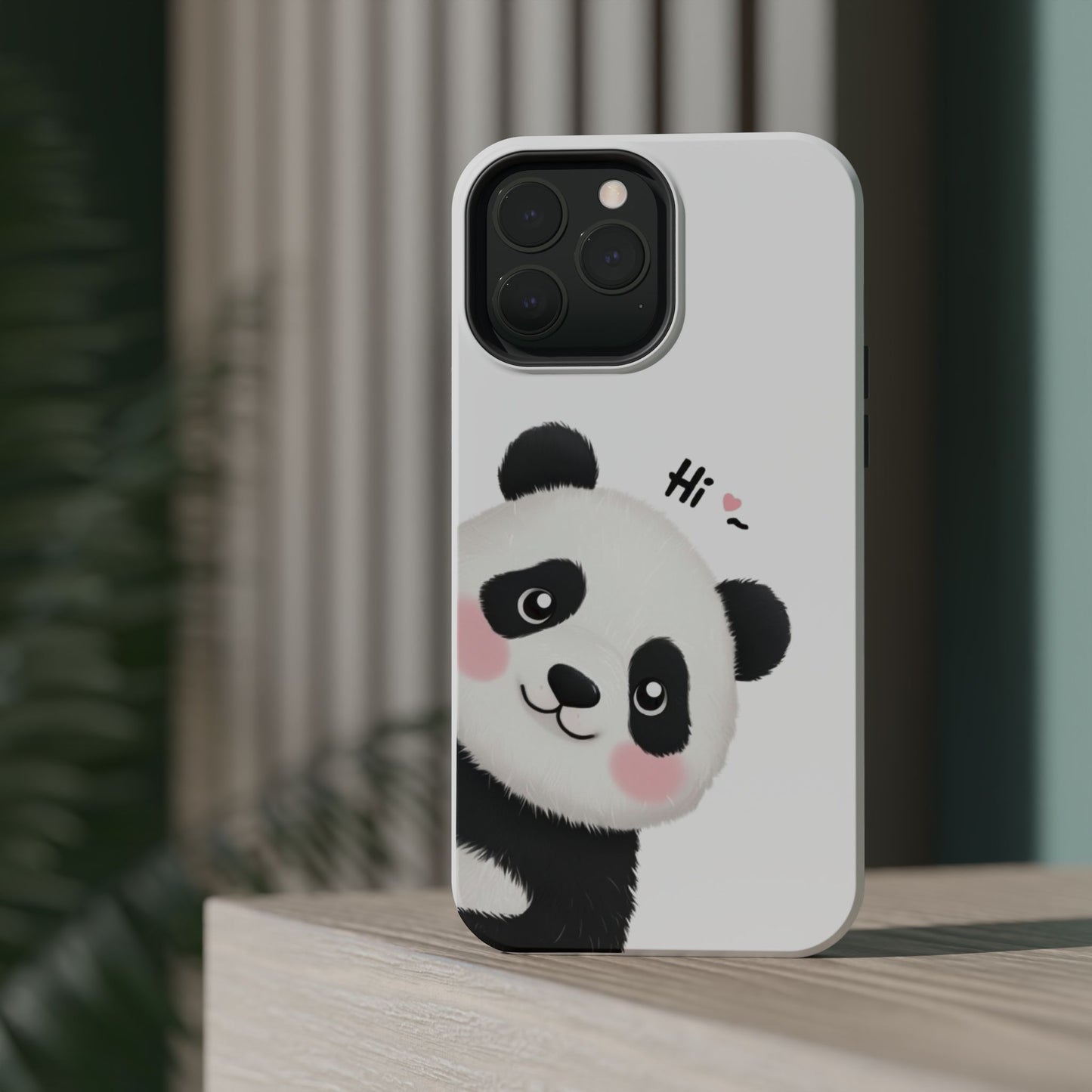 "Cute Panda" Magnetic Phone Cases for iPhones