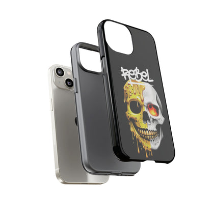 Rebel Skull Phone Case - Black