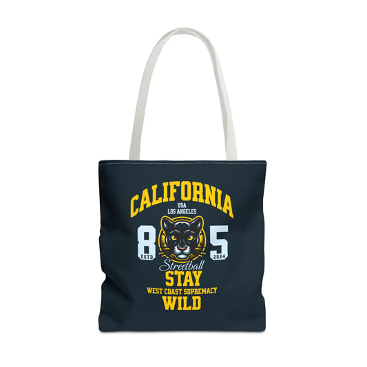 California Streetball Wild Tote Bag - Trendy Eco-Friendly Bag