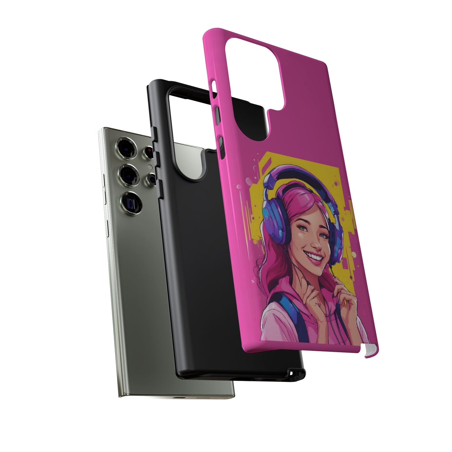 "Gamer Girl" Pink Phone Case – Stylish & Ultra-Durable!Toug Cases. iPhone, Samsung Galaxy, Google Pixel