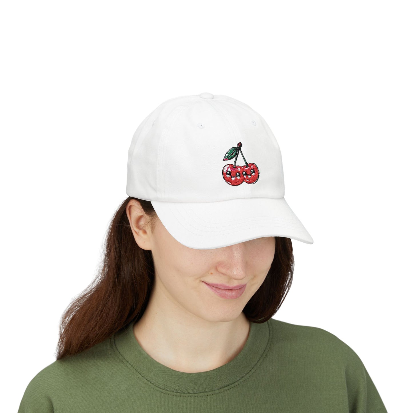 Smiling Cherry Hats, "Dad Caps" For Men and Women