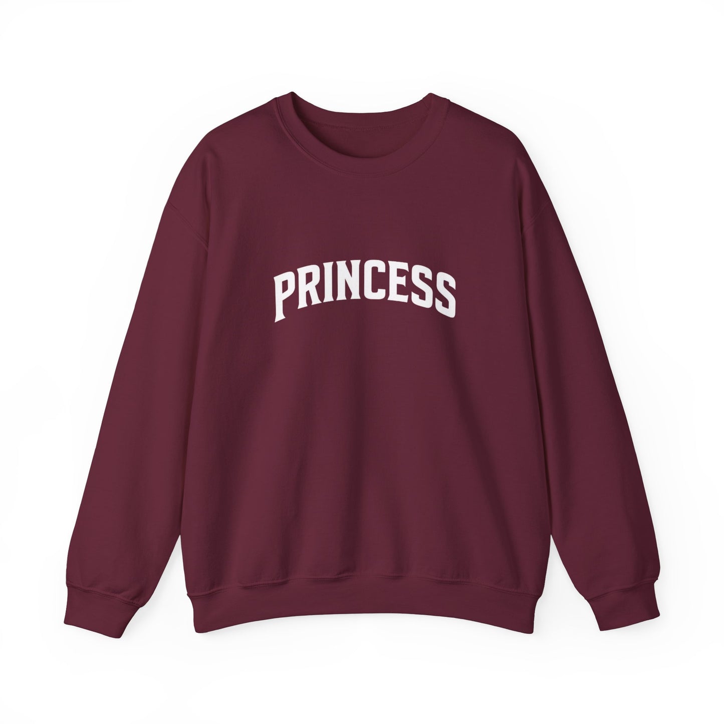 "Princess" Crewneck Sweatshirt -College Style