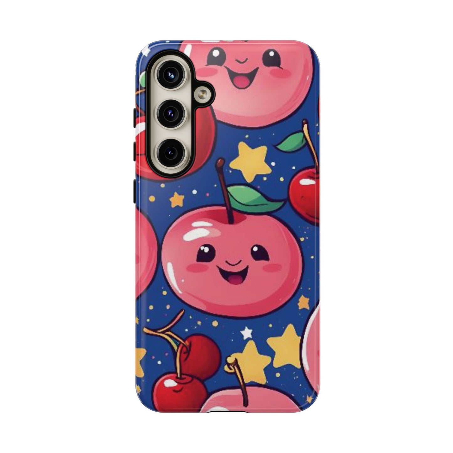 "Cute Cherry In The Sky" Phone Case, Tough Cases - iPhone, Samsung Galaxy, and Google Pixel