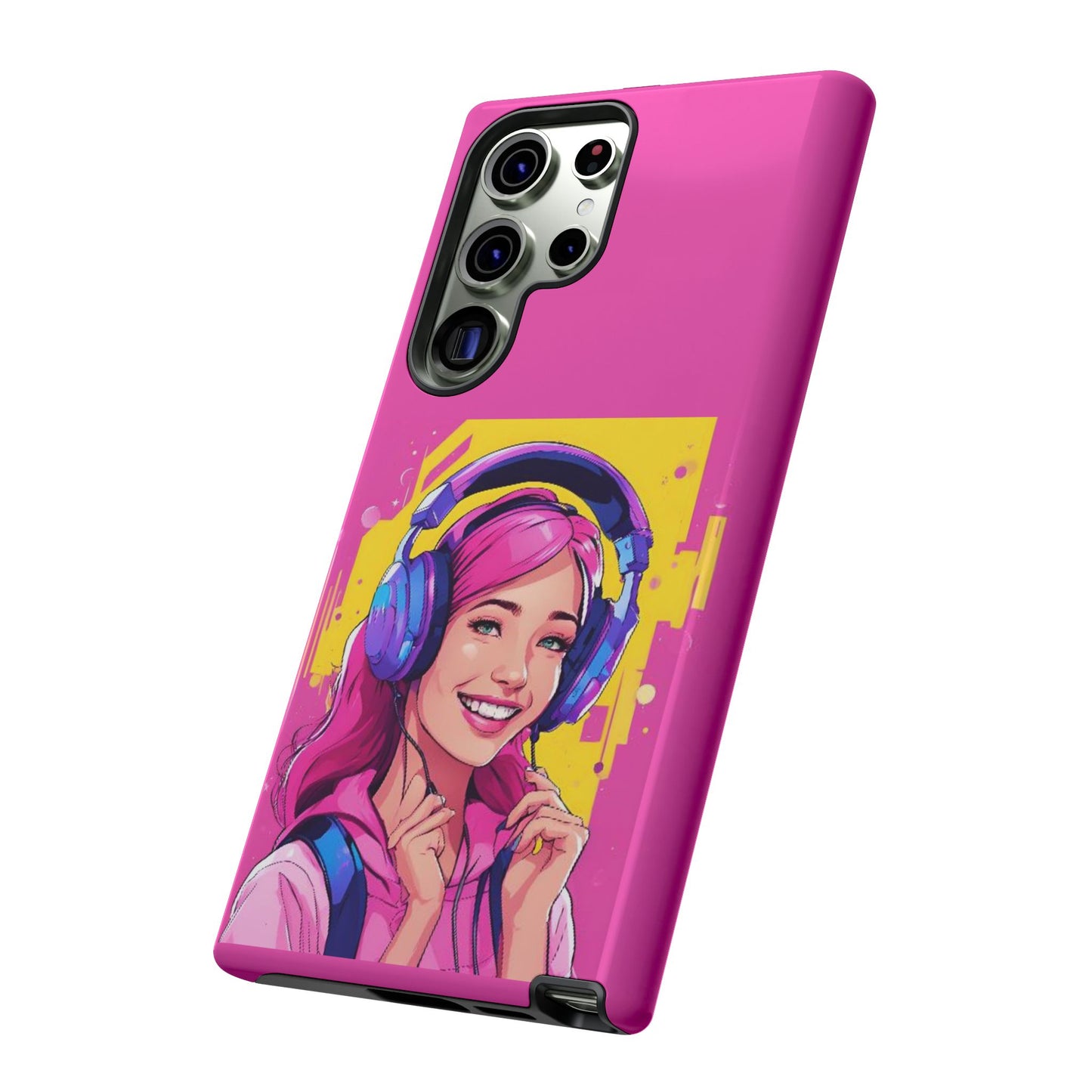 "Gamer Girl" Pink Phone Case – Stylish & Ultra-Durable!Toug Cases. iPhone, Samsung Galaxy, Google Pixel