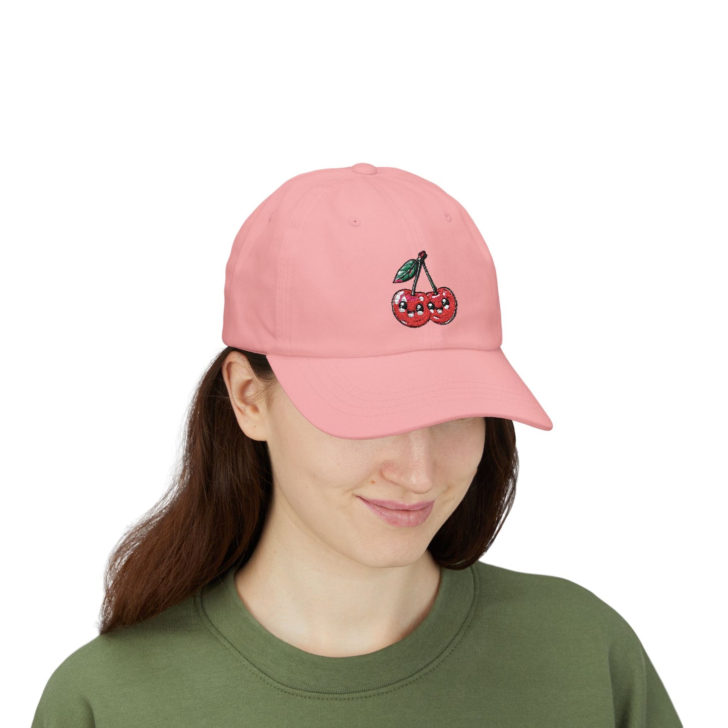 Smiling Cherry Hats, "Dad Caps" For Men and Women