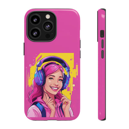 "Gamer Girl" Pink Phone Case – Stylish & Ultra-Durable!Toug Cases. iPhone, Samsung Galaxy, Google Pixel