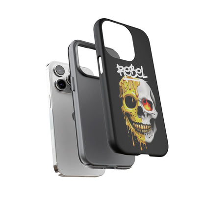 Rebel Skull Phone Case - Black