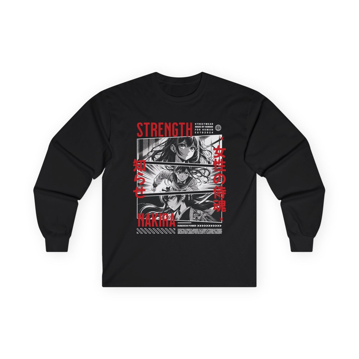 Strength Anime Long Sleeve T-Shirt