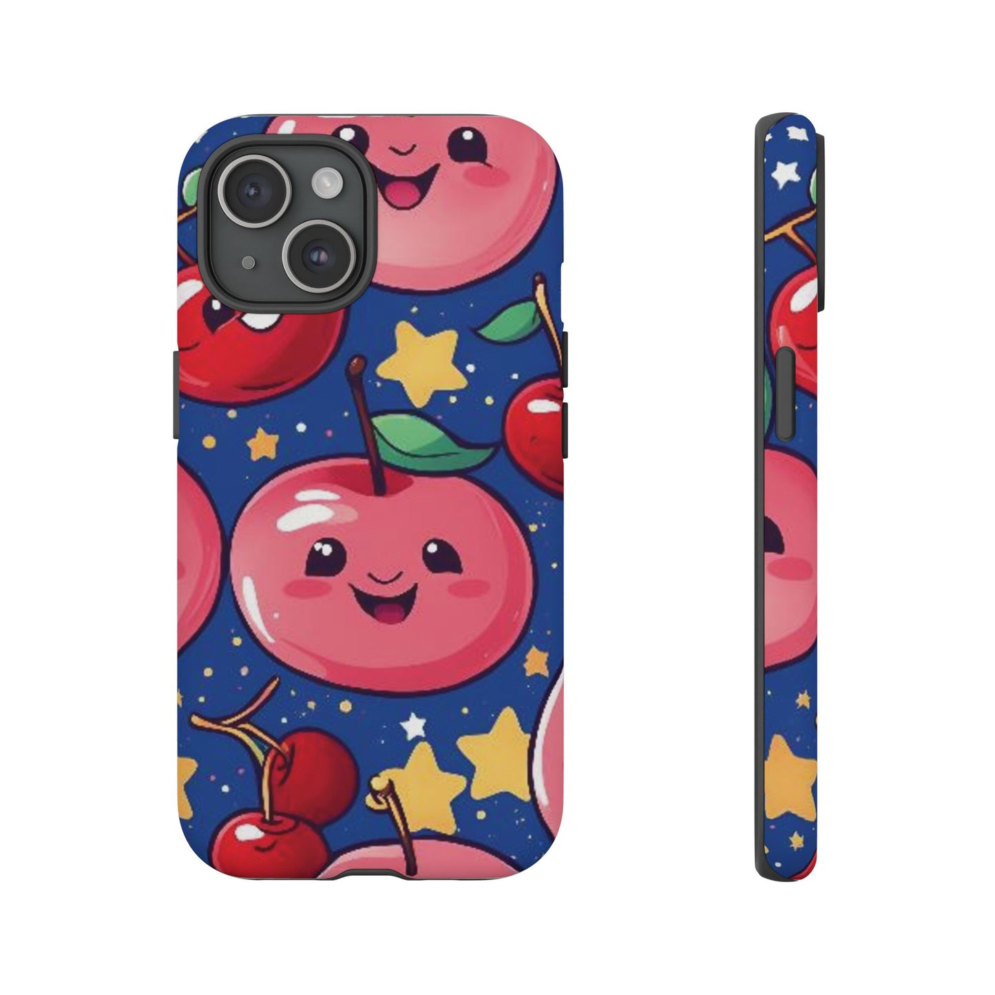 "Cute Cherry In The Sky" Phone Case, Tough Cases - iPhone, Samsung Galaxy, and Google Pixel