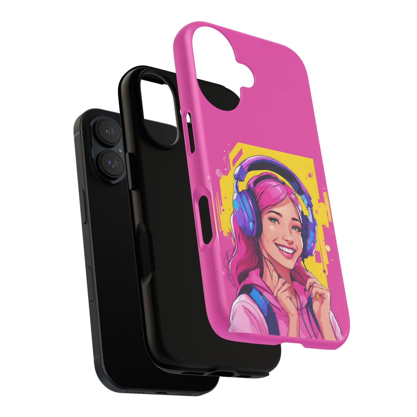 "Gamer Girl" Pink Phone Case – Stylish & Ultra-Durable!Toug Cases. iPhone, Samsung Galaxy, Google Pixel