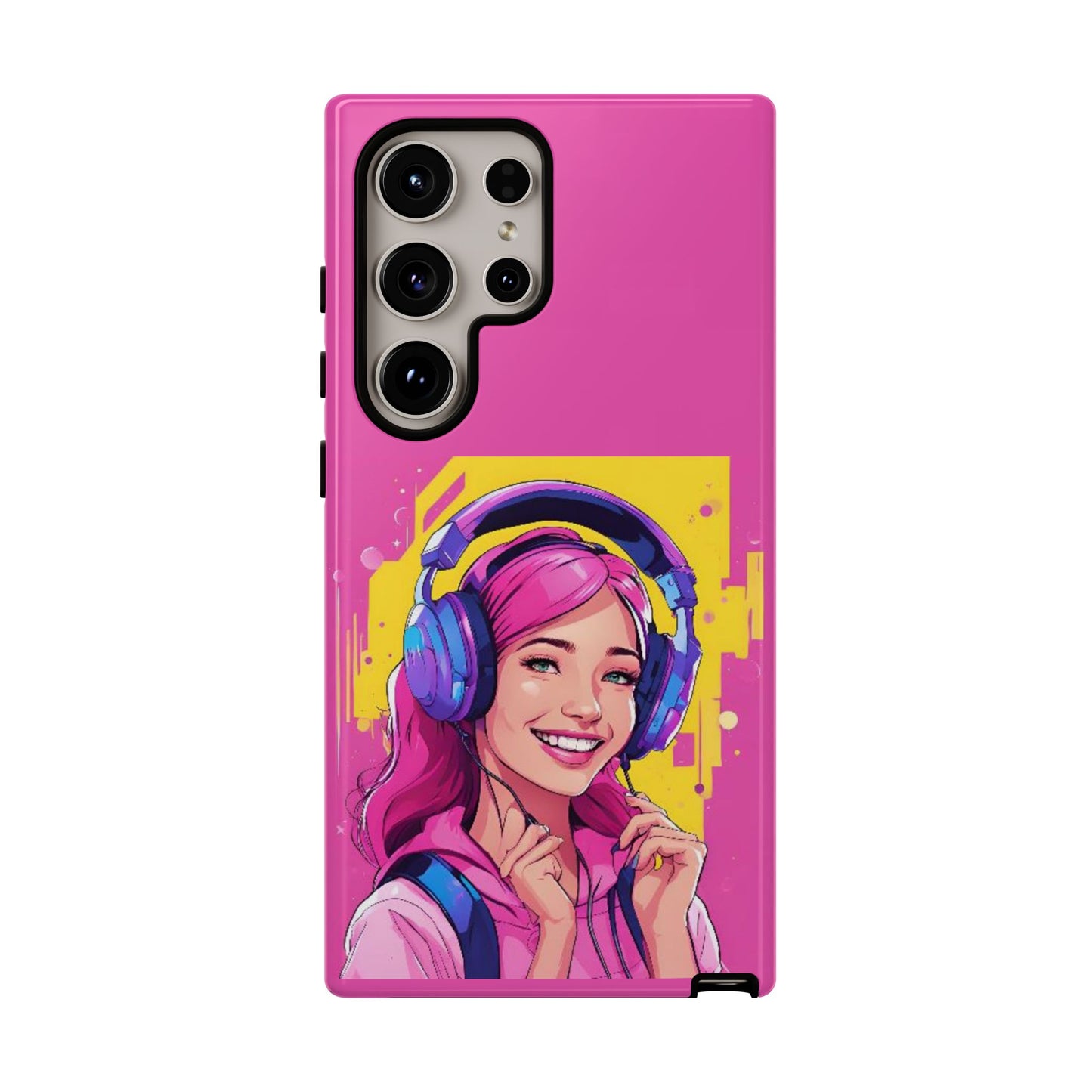 "Gamer Girl" Pink Phone Case – Stylish & Ultra-Durable!Toug Cases. iPhone, Samsung Galaxy, Google Pixel