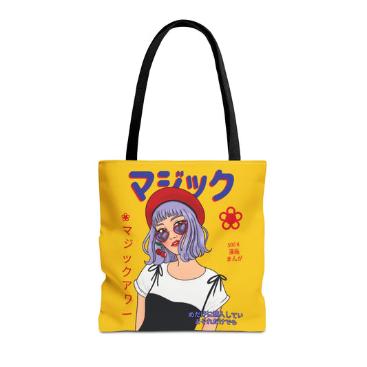 Colorful Anime Tote Bag