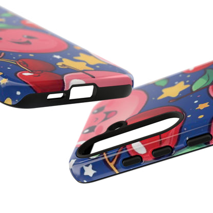 "Cute Cherry In The Sky" Phone Case, Tough Cases - iPhone, Samsung Galaxy, and Google Pixel