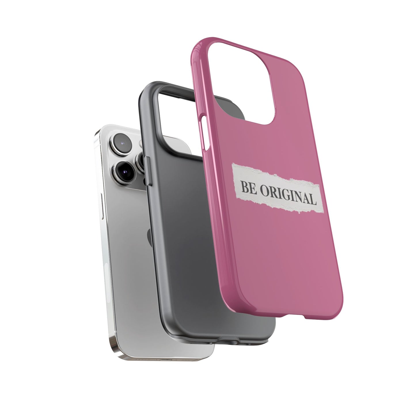 Be Original Tough iPhone Case - Stylish & Durable Protection