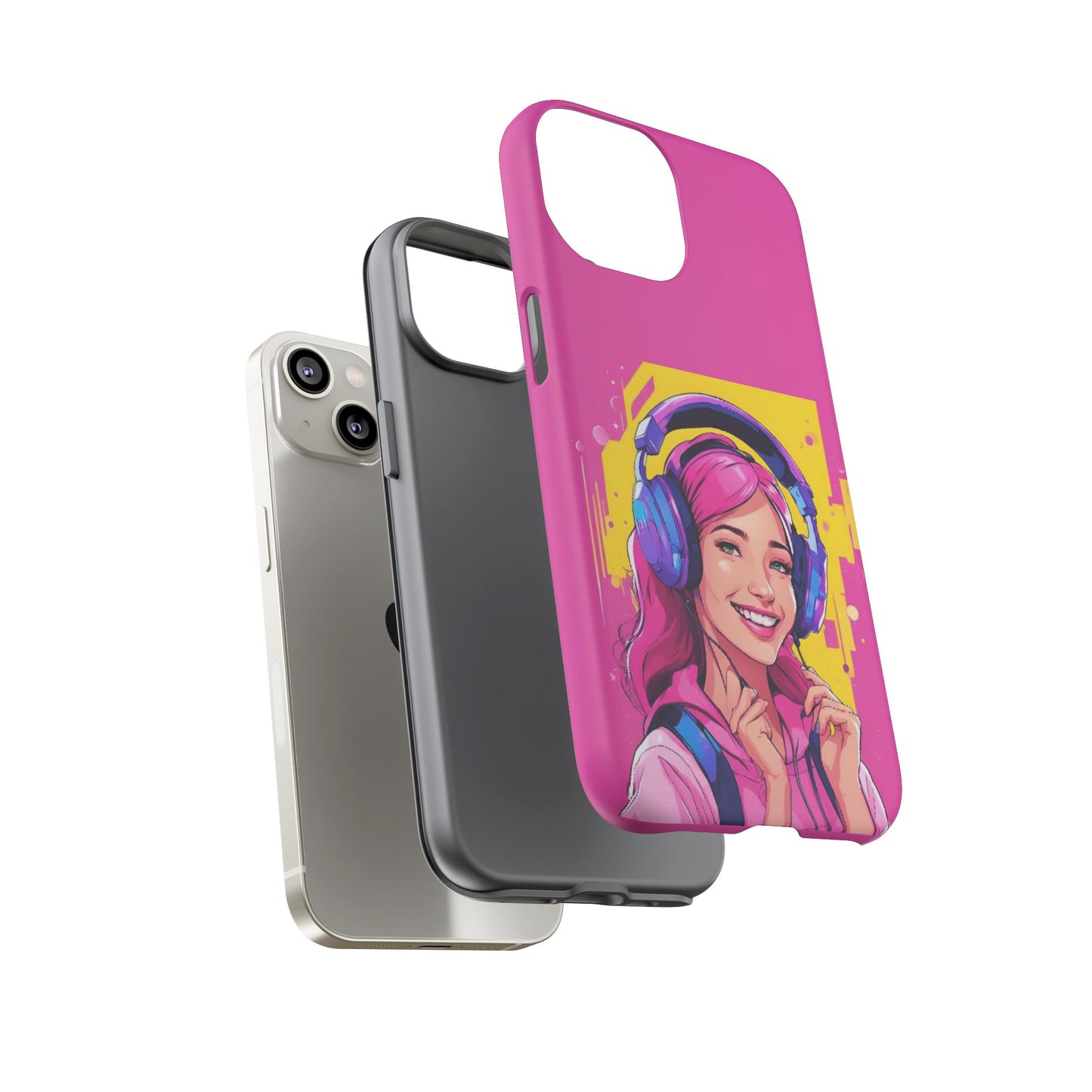 "Gamer Girl" Pink Phone Case – Stylish & Ultra-Durable!Toug Cases. iPhone, Samsung Galaxy, Google Pixel