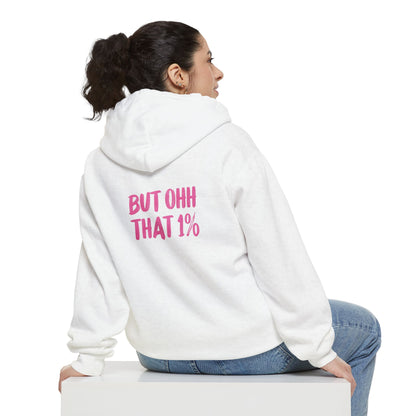 I'm 99% Angel Unisex Garment-Dyed Hoodie