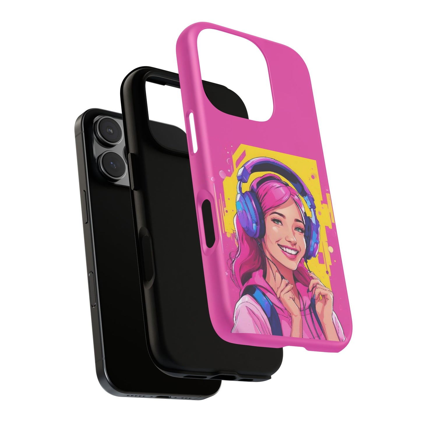 "Gamer Girl" Pink Phone Case – Stylish & Ultra-Durable!Toug Cases. iPhone, Samsung Galaxy, Google Pixel