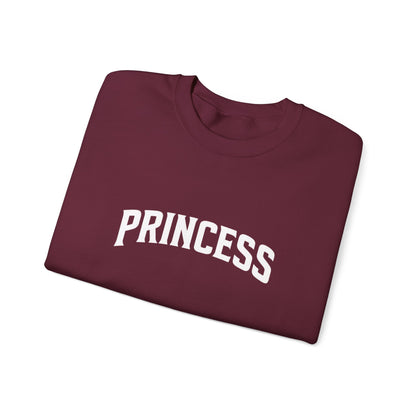 "Princess" Crewneck Sweatshirt -College Style