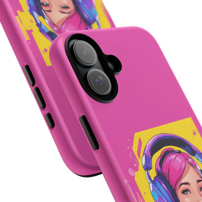 "Gamer Girl" Pink Phone Case – Stylish & Ultra-Durable!Toug Cases. iPhone, Samsung Galaxy, Google Pixel