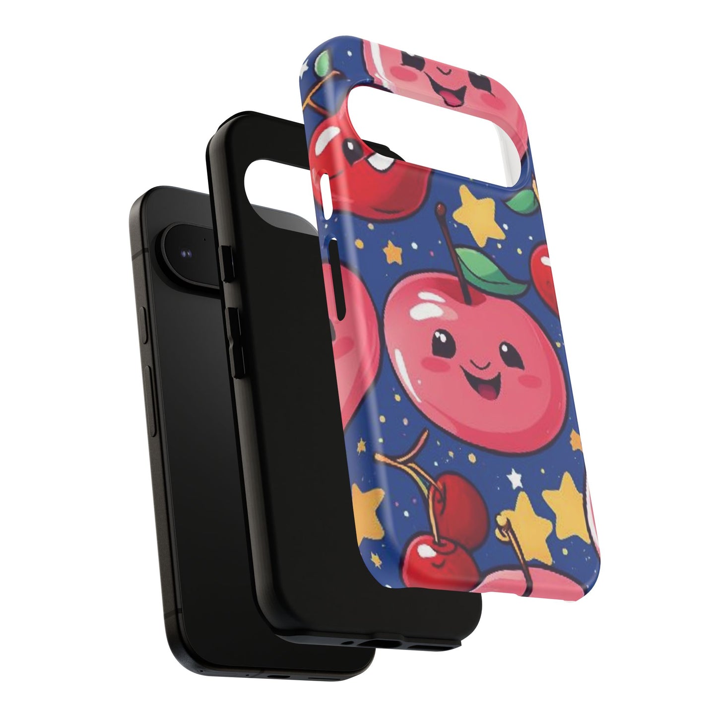 "Cute Cherry In The Sky" Phone Case, Tough Cases - iPhone, Samsung Galaxy, and Google Pixel