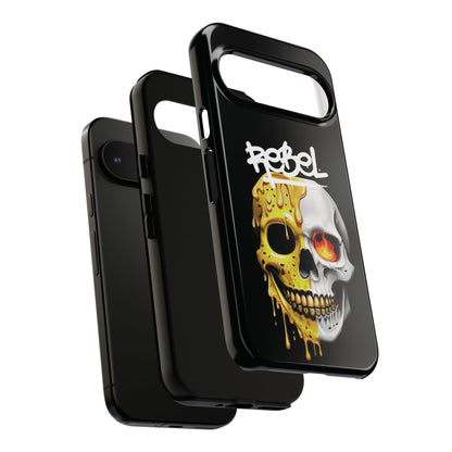 Rebel Skull Phone Case - Black