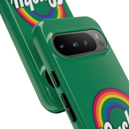 Lucky Rainbow Tough Phone Cases, iPhone, Samsung Galaxy, Google Pixel, Choose any phone model