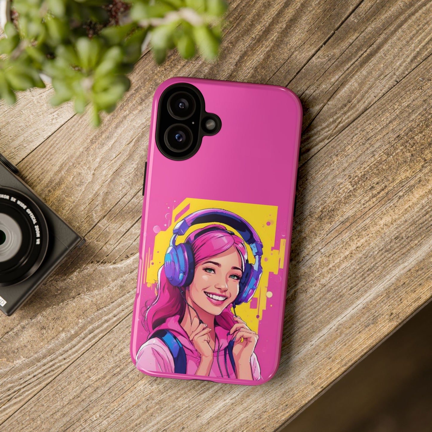 "Gamer Girl" Pink Phone Case – Stylish & Ultra-Durable!Toug Cases. iPhone, Samsung Galaxy, Google Pixel