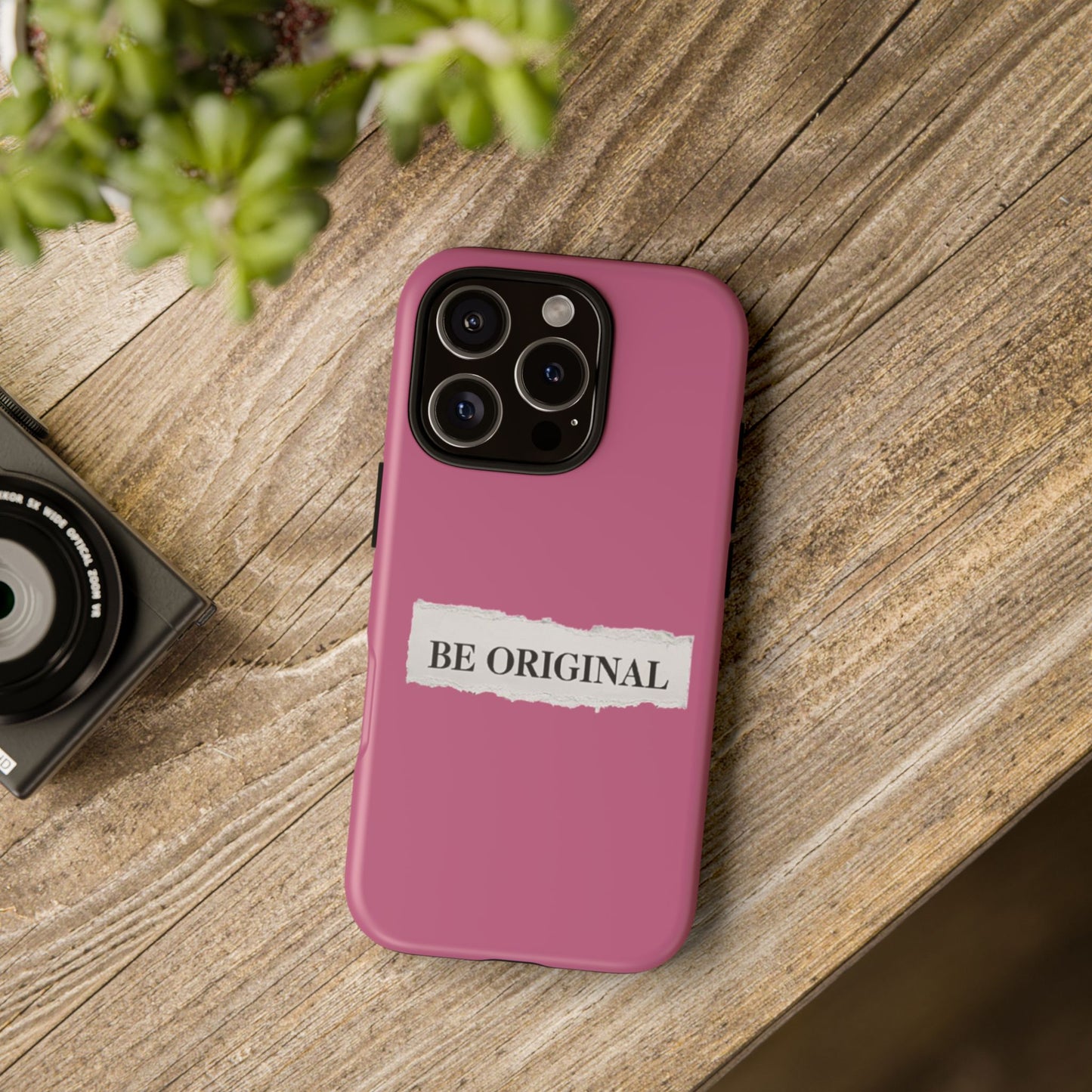 Be Original Tough iPhone Case - Stylish & Durable Protection