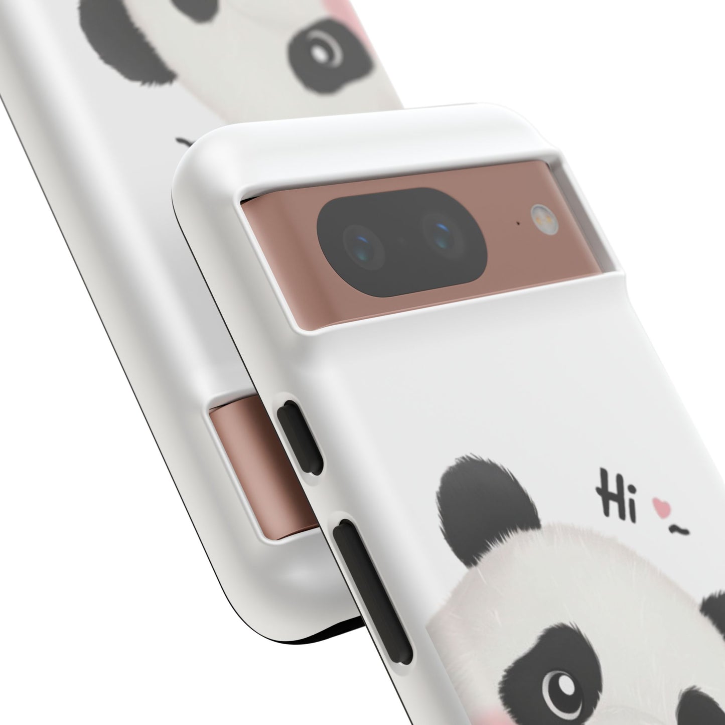 "Hi Cute Panda" Phone Case for iPhone, Samsung Galaxy, and Google Pixel devices