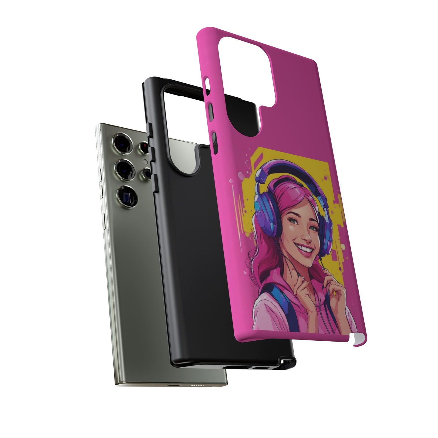 "Gamer Girl" Pink Phone Case – Stylish & Ultra-Durable!Toug Cases. iPhone, Samsung Galaxy, Google Pixel