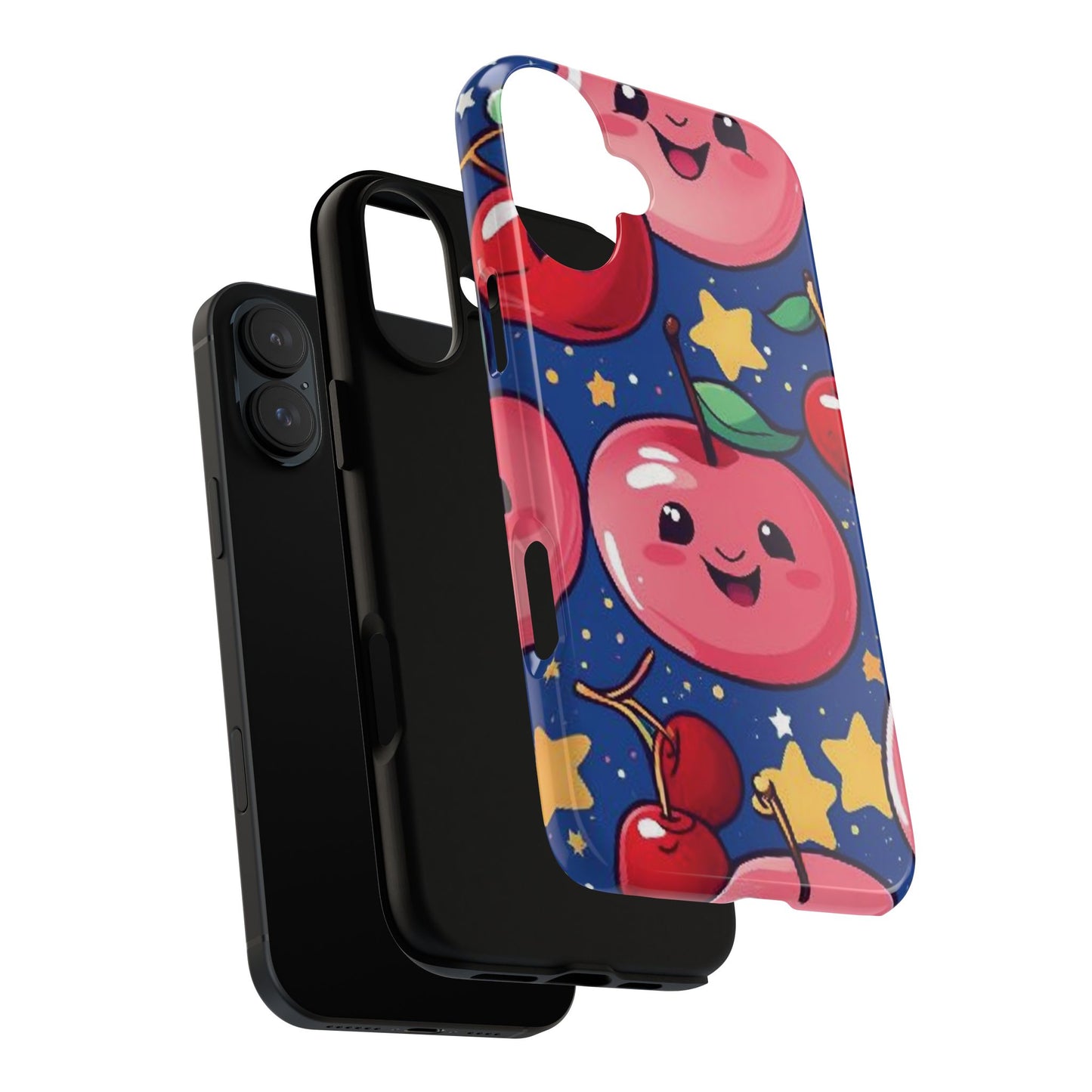 "Cute Cherry In The Sky" Phone Case, Tough Cases - iPhone, Samsung Galaxy, and Google Pixel