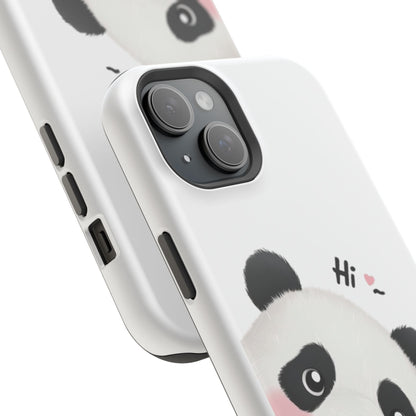 "Cute Panda" Magnetic Phone Cases for iPhones