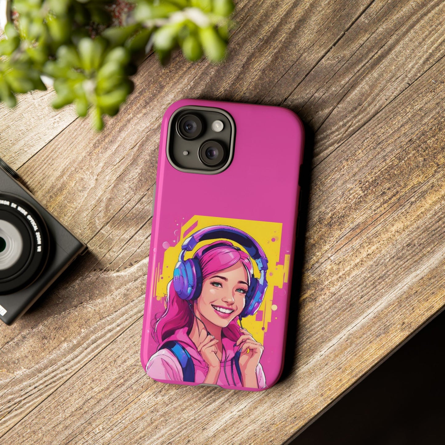 "Gamer Girl" Pink Phone Case – Stylish & Ultra-Durable!Toug Cases. iPhone, Samsung Galaxy, Google Pixel