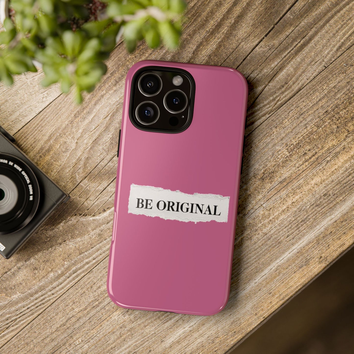 Be Original Tough iPhone Case - Stylish & Durable Protection